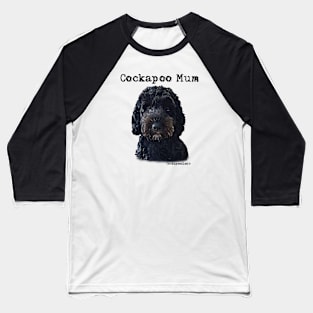 Cockapoo Dog Mum Baseball T-Shirt